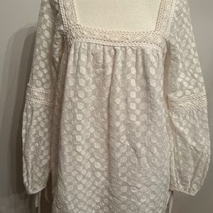 MILLY of New York white top size 8